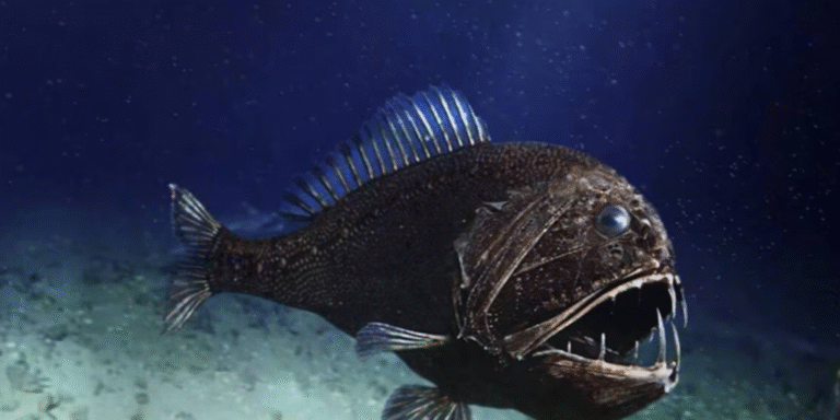 Un des plusieurs poissons qui se trouve au fond des océans